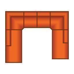 Ottomaan Groot + 2 Zits + Ottomaan Klein