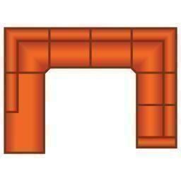 Ottomaan Groot + 3 Zits + Hoek + 2 Zits