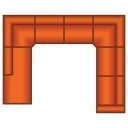 Ottomaan Groot + 3 Zits + Hoek + 3 Zits