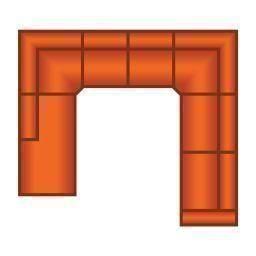 Ottomaan Klein + 2 Zits + Hoek + 3 Zits