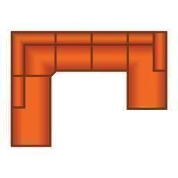 Ottomaan Klein + 2.5 Zits + Longchair