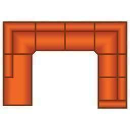 Ottomaan Klein + 3 Zits + Hoek + 2 Zits