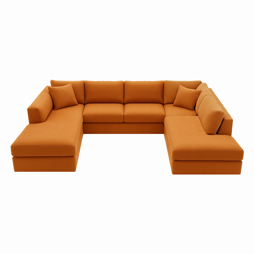 Longchair + 3 Zits + Ottomaan Klein