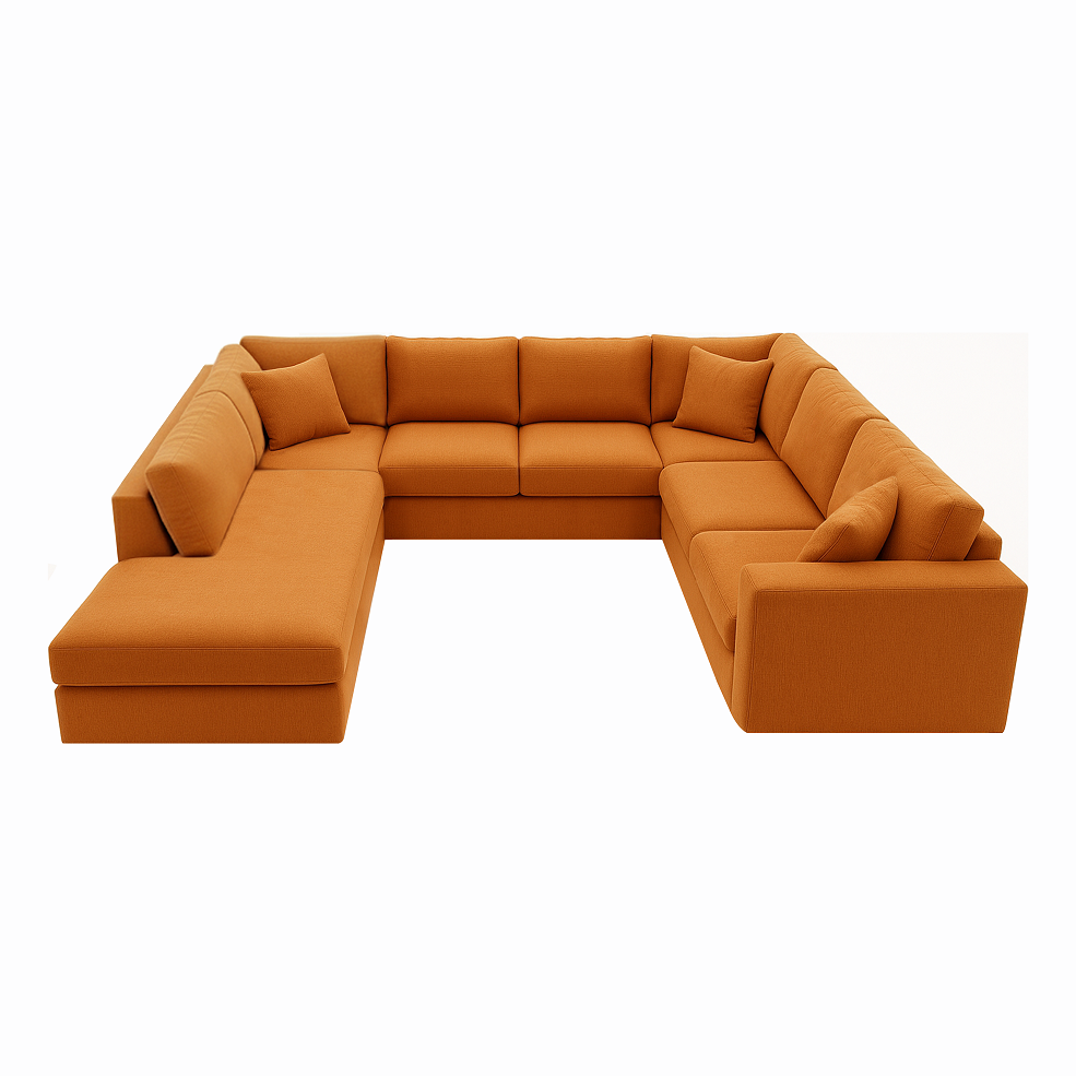 Ottomaan Groot + 2 Zits + Hoek + 2 Zits