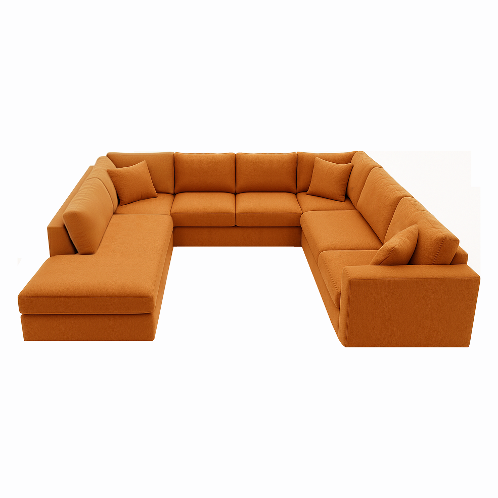 Ottomaan Groot + 2 Zits + Hoek + 2.5 Zits