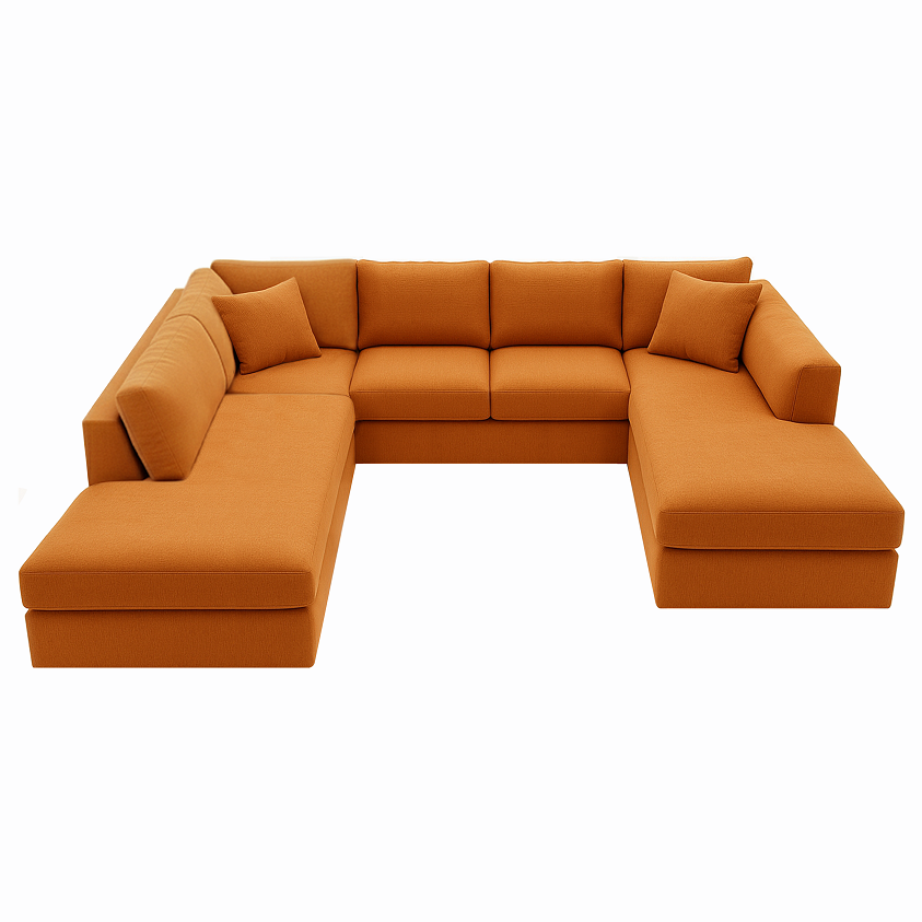 Ottomaan Groot + 2 Zits + Longchair