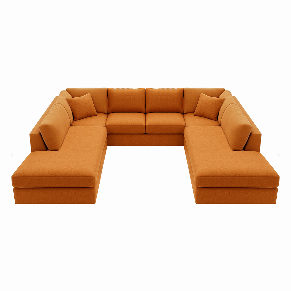 Ottomaan Groot + 2 Zits + Ottomaan Groot