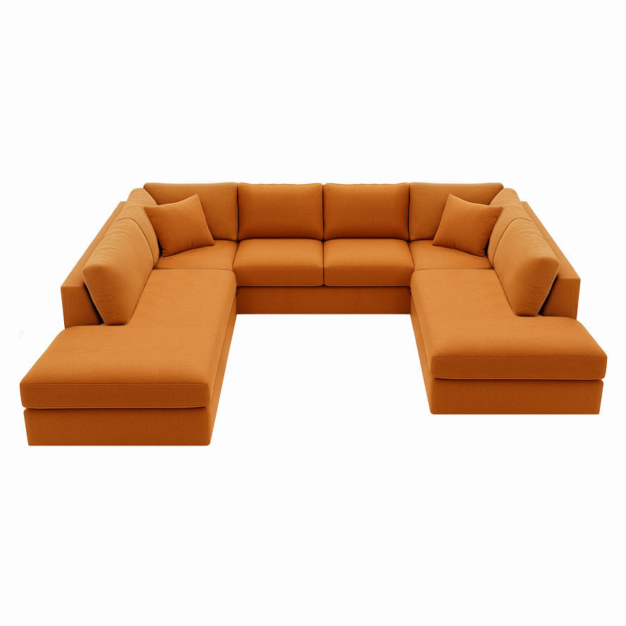 Ottomaan Groot + 2 Zits + Ottomaan Klein