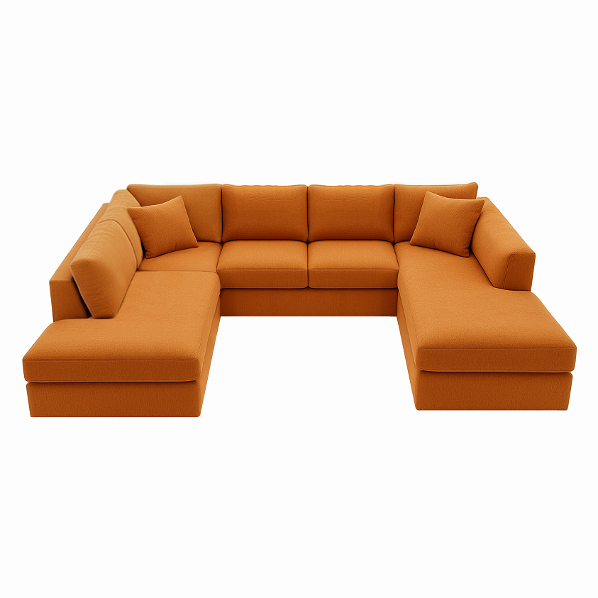 Ottomaan Klein + 2 Zits + Longchair