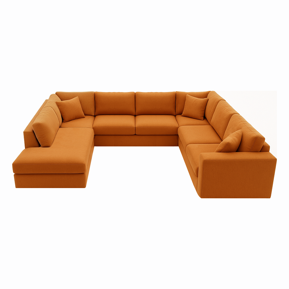 Ottomaan Klein + 3 Zits + Hoek + 2 Zits