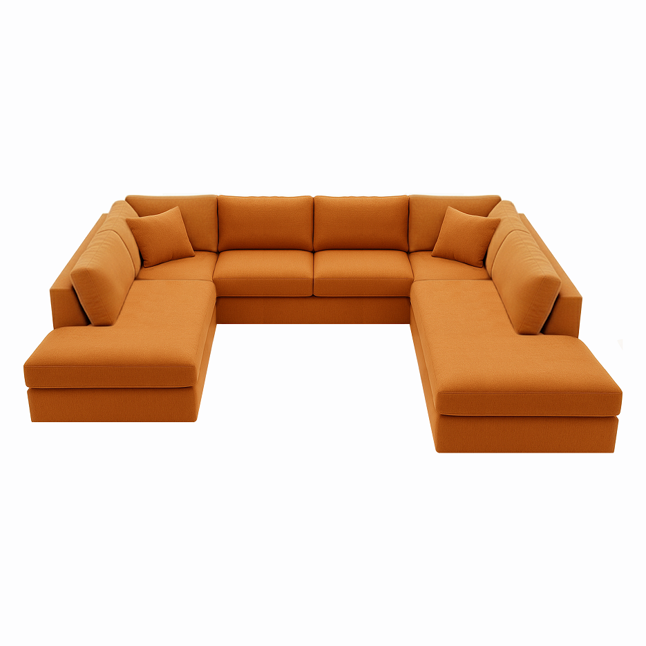 Ottomaan Klein + 3 Zits + Ottomaan Groot