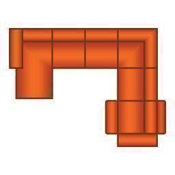 Longchair + 2.5 Zits + Hoek + 2 Zits (1x Relax VSR Incl. 1X Hoofdsteun)