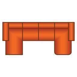 Longchair Groot + 3 Zits + Longchair Rond