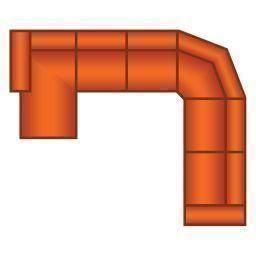 Longchair Klein + 2 Zits + Trapeze Hoek + 3 Zits