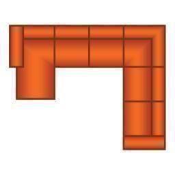 Longchair Klein + 2.5 Zits + Hoek + 2.5 Zits