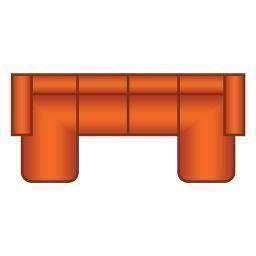 Longchair Rond + 2 Zits + Longchair Rond
