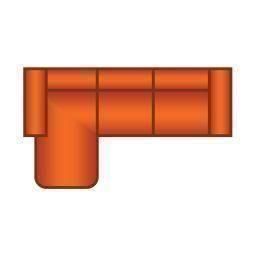 Longchair Rond + 2.5 Zits