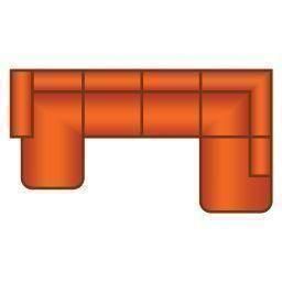 Longchair Rond + 3 Zits + Ottomaan Rond