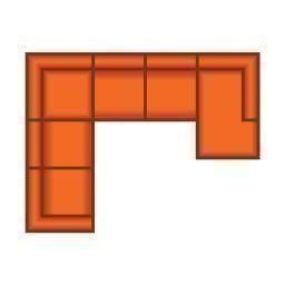 2 Zits + Hoek + 2 Zits + Longchair Klein