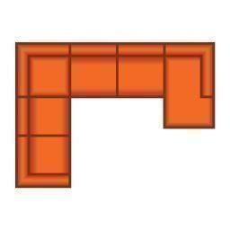 2 Zits + Hoek + 2.5 Zits + Longchair Klein