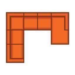 2.5 Zits + Hoek + 2 Zits + Ottomaan Groot