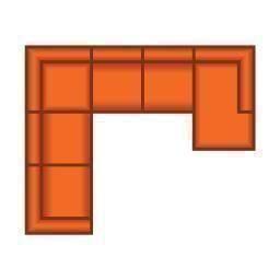 2.5 Zits + Hoek + 2 Zits + Longchair Klein