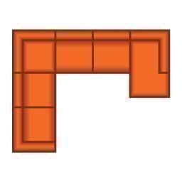 2.5 Zits + Hoek + 2.5 Zits + Longchair Klein