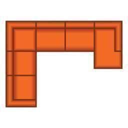 2.5 Zits + Hoek + 3 Zits + Longchair Klein