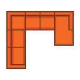 3 Zits + Hoek + 3 Zits + Ottomaan Klein