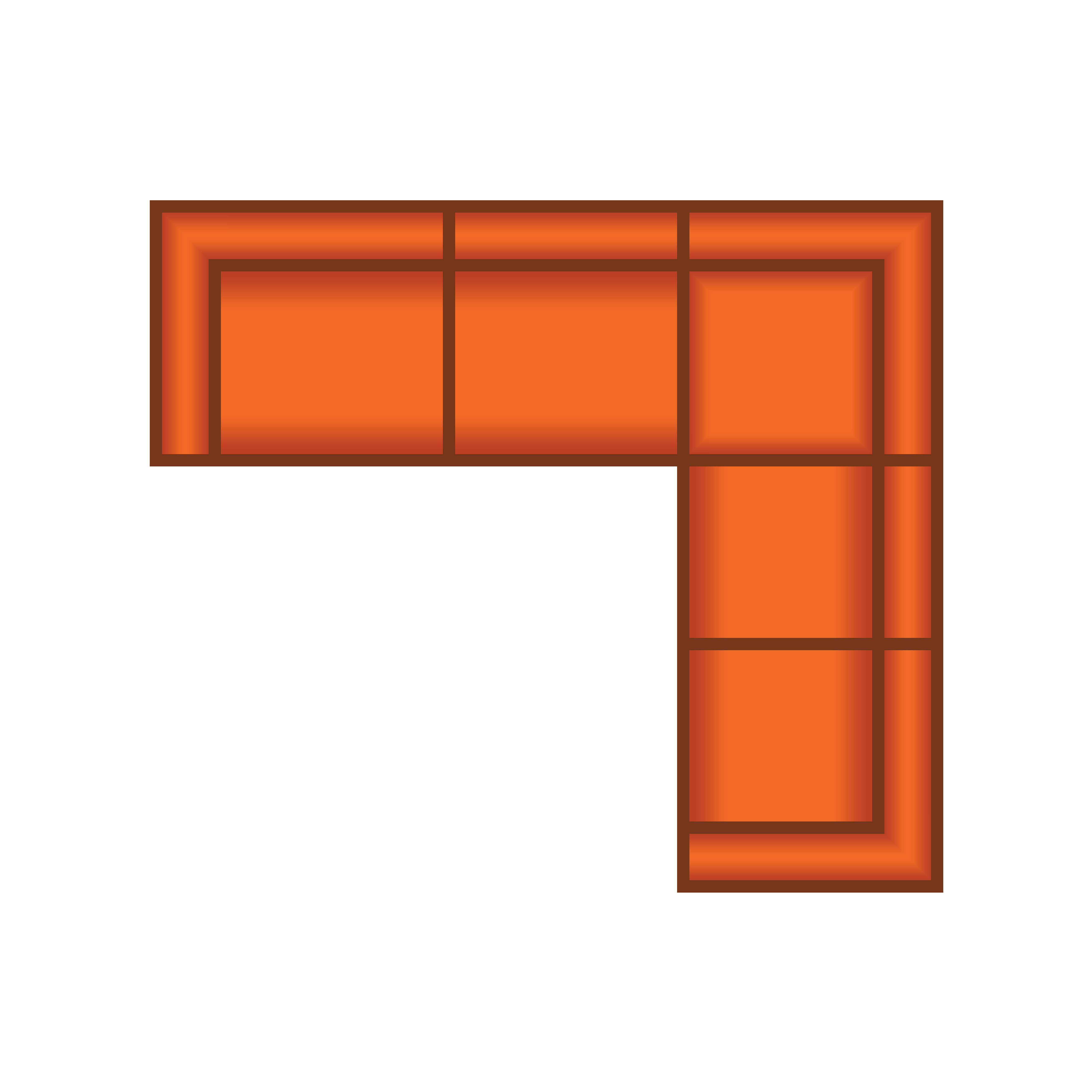 3 Zits + Hoek + 2 Zits