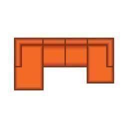 Longchair Groot + 2 Zits + Longchair Klein