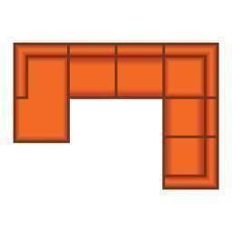 Longchair Groot + 2.5 Zits + Hoek + 2 Zits