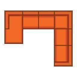 Longchair Groot + 2 Zits + Hoek + 3 Zits