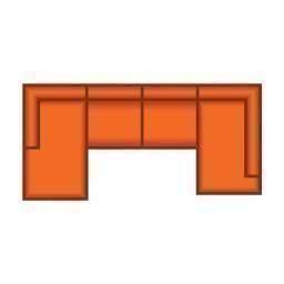 Longchair Groot + 2.5 Zits + Ottomaan Klein