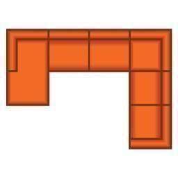 Longchair Groot + 3 Zits + Hoek + 2.5 Zits