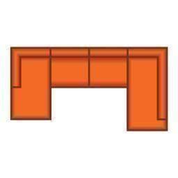 Longchair Groot + 3 Zits + Ottomaan Groot