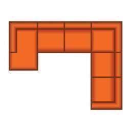 Longchair Klein + 2.5 Zits + Hoek + 2.5 Zits