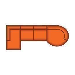 Longchair Klein + 2.5 Zits + Longchair Rond Groot