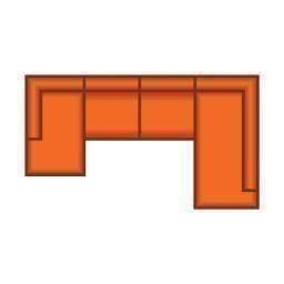 Longchair Klein + 2.5 Zits + Ottomaan Groot