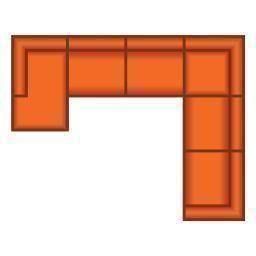 Longchair Klein + 2.5 Zits + Hoek + 3 Zits