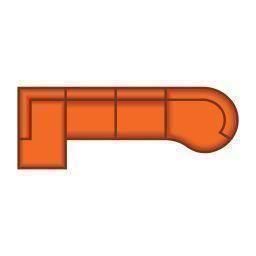 Longchair Klein + 3 Zits + Longchair Lang