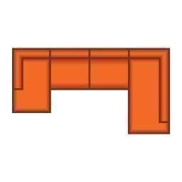 Longchair Klein + 3 Zits + Ottomaan Groot