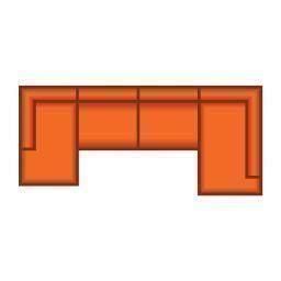 Longchair Klein + 3 Zits + Ottomaan Klein