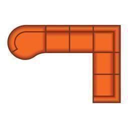 Longchair Lang + 2 Zits + Hoek + 2.5 Zits