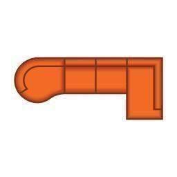 Longchair Lang + 2.5 Zits + Ottomaan Klein