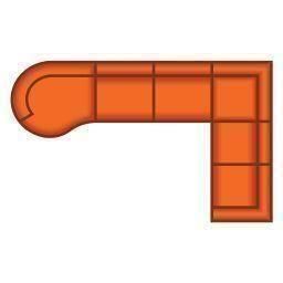 Longchair Lang + 3 Zits + Hoek + 2 Zits