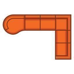 Longchair Lang + 3 Zits + Hoek + 2.5 Zits