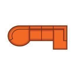 Longchair Rond Groot + 2 Zits + Longchair Groot