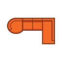 Longchair Rond Klein + 2 Zits + Ottomaan Groot