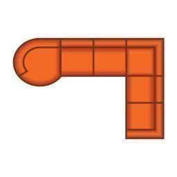 Longchair Rond Klein + 2.5 Zits + Hoek + 2 Zits